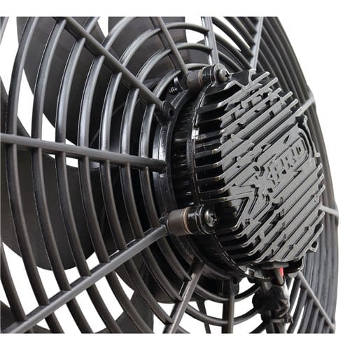 Aeroflow Performance Electric Fans Aeroflow 10" Brushless Electric Fan, Pusher Type with Curved Blades - AF49-0120 SR