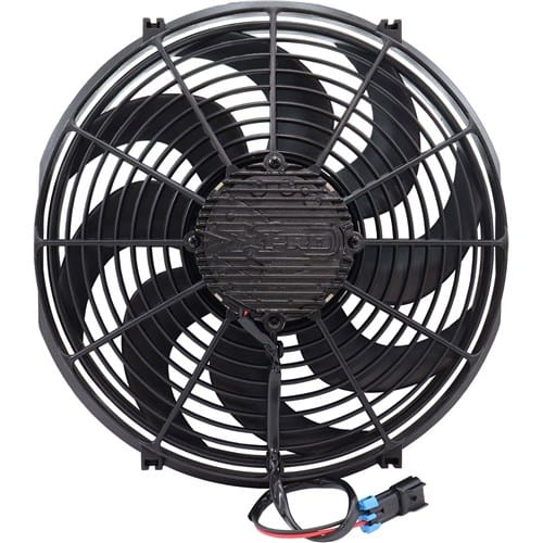 Aeroflow Performance Electric Fans Aeroflow 14" Brushless Electric Fan, Pusher Type with Curved Blades - AF49-0124 SR