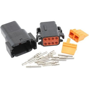 Aeroflow WeatherTight DTM 8 PinConnector AF49-9108