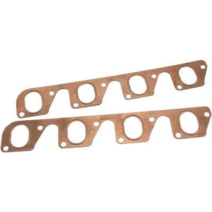 Aeroflow Ford Cleveland 351 2V Copper Embossed Exhaust Gaskets AF1854-1604