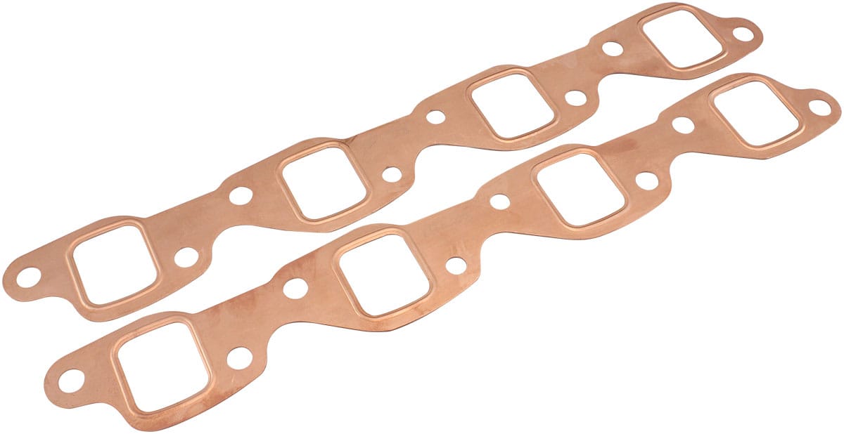 Aeroflow Performance Exhaust Aeroflow Holden V8 EFI 304-308 Copper Embossed Exhaust Gaskets AF1854-2204 SR