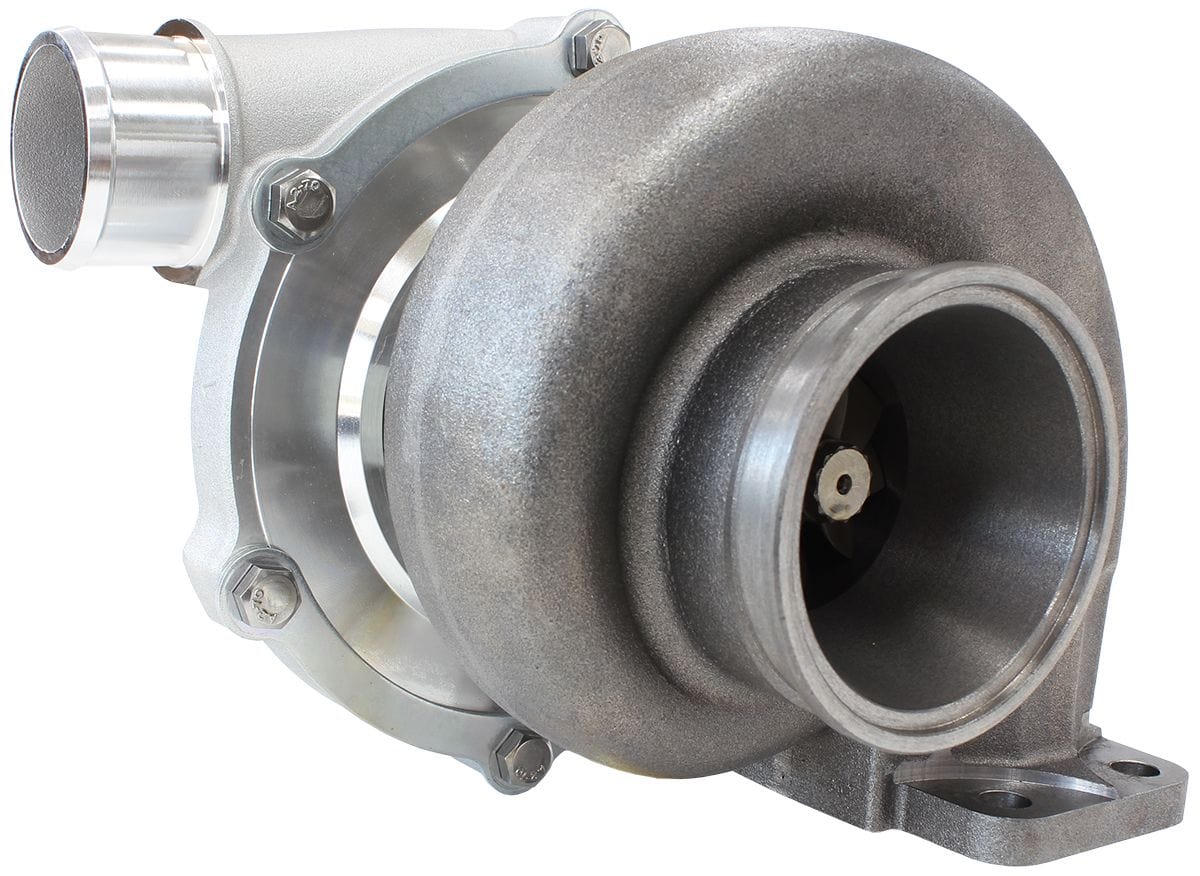 Aeroflow Performance External Wastegate, T3 Inlet Flange, V-Band Exhaust Flange Aeroflow BOOSTED 5855 1.06 Turbocharger 750HP, Natural Cast Finish AF8005-3007 SR