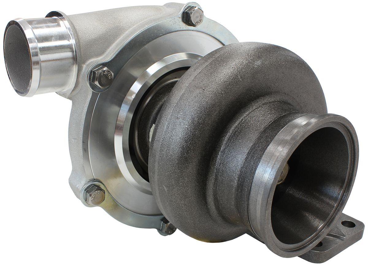 Aeroflow Performance External Wastegate, T3 Inlet Flange, V-Band Exhaust Flange Aeroflow BOOSTED 5862 .63 Turbocharger 750HP, Natural Cast Finish AF8005-3010 SR