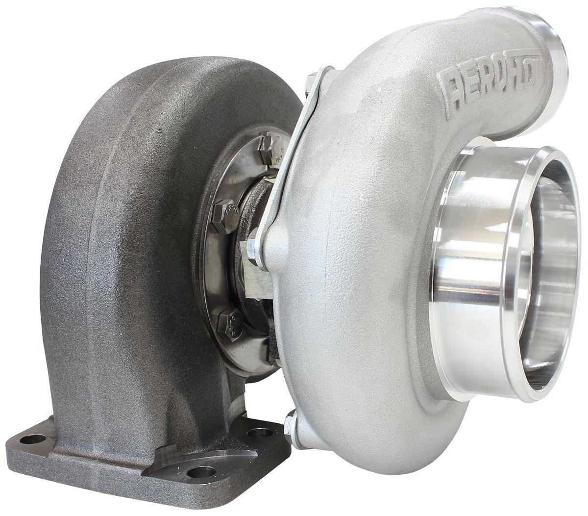 Aeroflow Performance External Wastegate, T3 Inlet Flange, V-Band Exhaust Flange Aeroflow BOOSTED 6662 1.06 Turbocharger 900HP, Natural Cast Finish AF8005-3017 SR