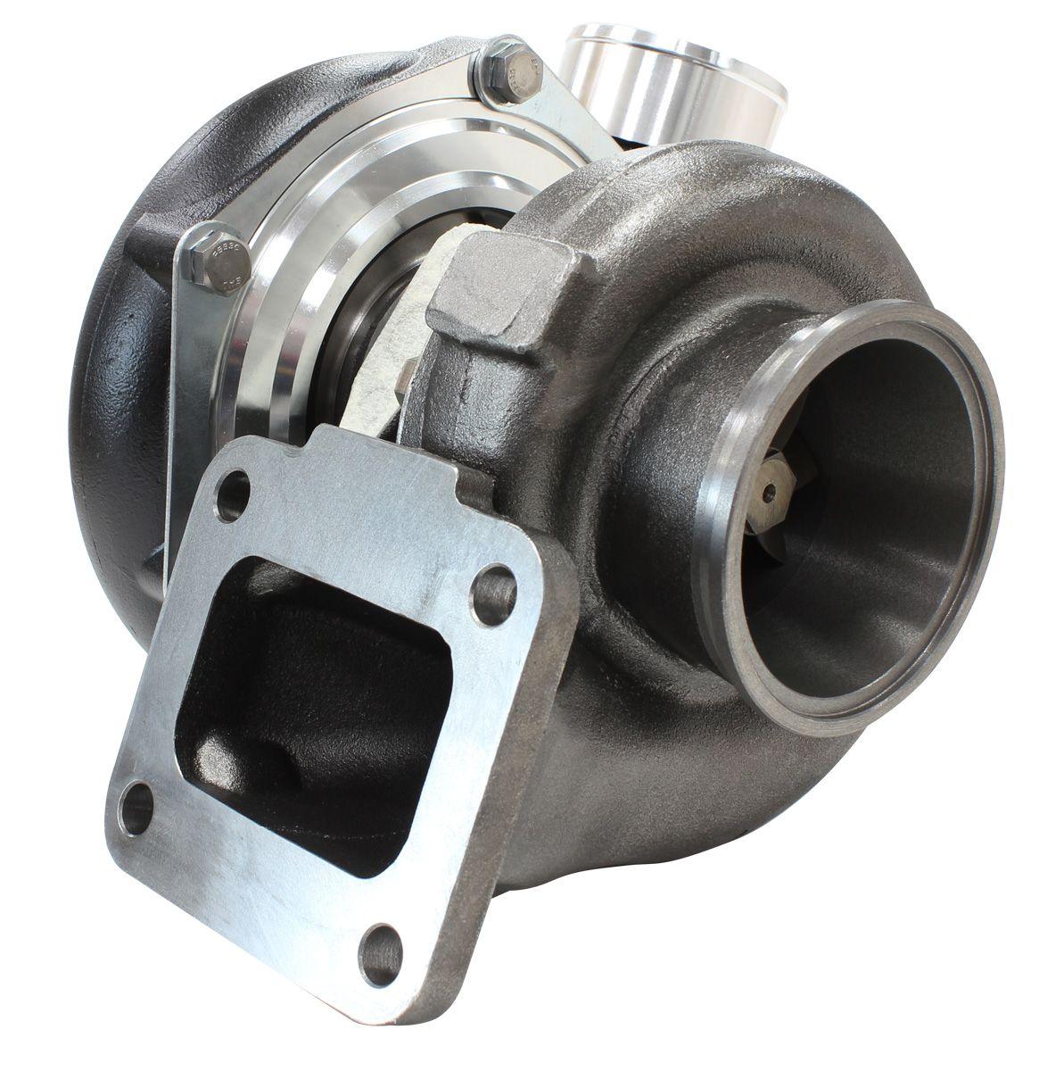 Aeroflow Performance External Wastegate, T4 Inlet Flange, V-Band Exhaust Flange Aeroflow BOOSTED 6762 T4 .82 Turbocharger 950HP, Hi Temp Black Finish AF8005-4022BLK SR