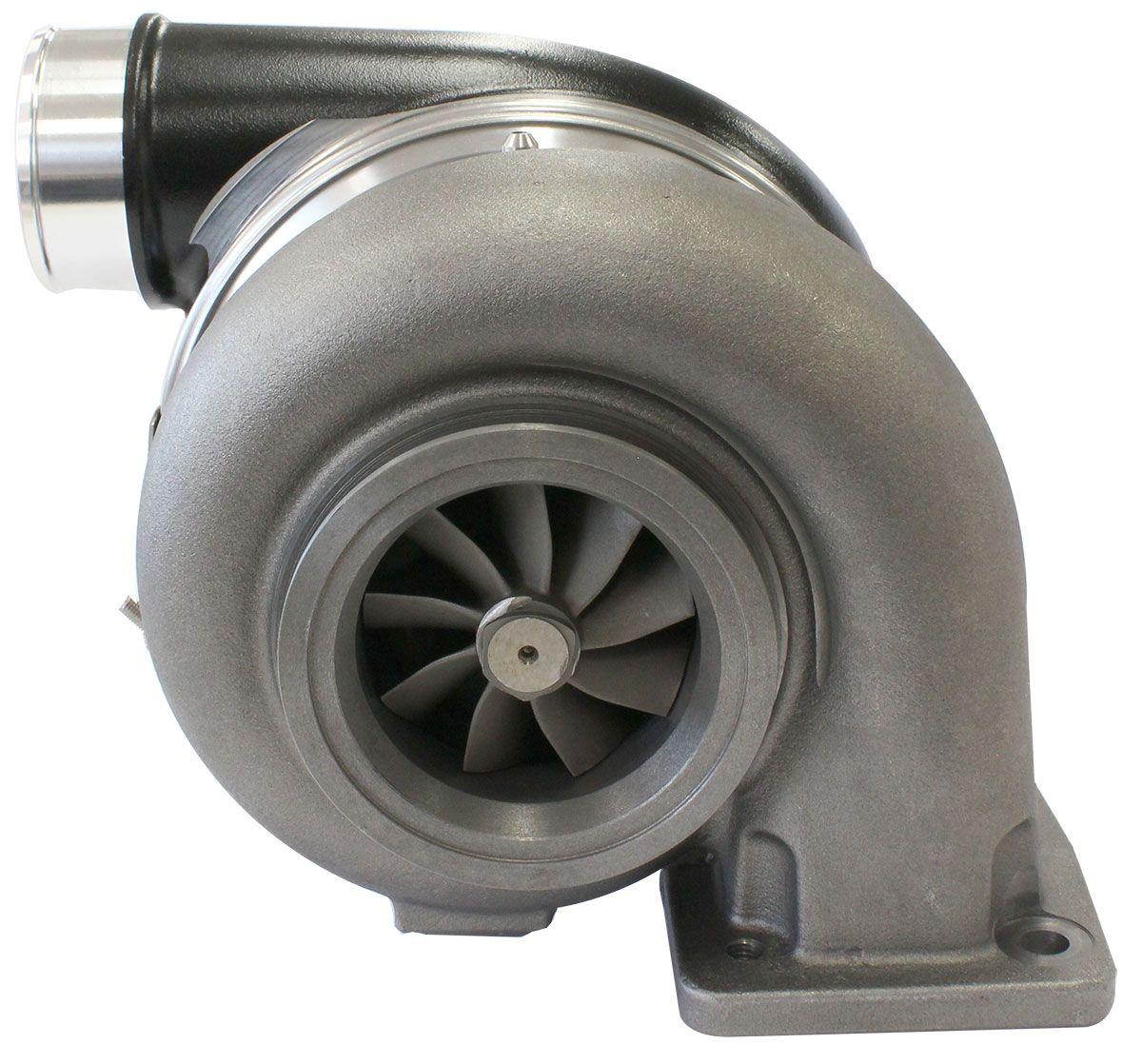 Aeroflow Performance External Wastegate, T4 Inlet Flange, V-Band Exhaust Flange Aeroflow BOOSTED 7375 T4 1.15 Turbocharger 1200HP, Hi Temp Black Finish AF8005-4040BLK SR