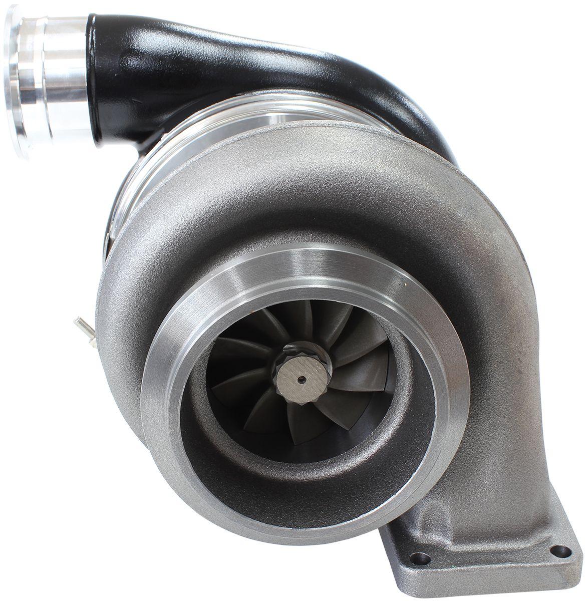 Aeroflow Performance External Wastegate, T6 Twin Entry Inlet Flange, V-Band Exhaust Flange Aeroflow BOOSTED 7588 T6 1.32 Turbocharger 1500HP, Hi Temp Black Finish AF8005-6010BLK SR