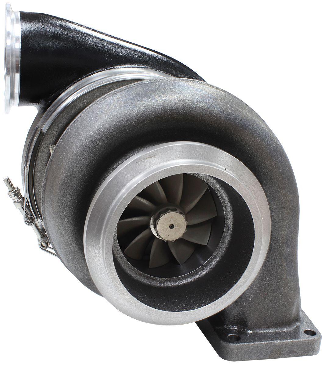 Aeroflow Performance External Wastegate, T6 Twin Entry Inlet Flange, V-Band Exhaust Flange Aeroflow BOOSTED 7588 T6 1.32 Turbocharger 1500HP, Hi Temp Black Finish AF8006-6000BLK SR