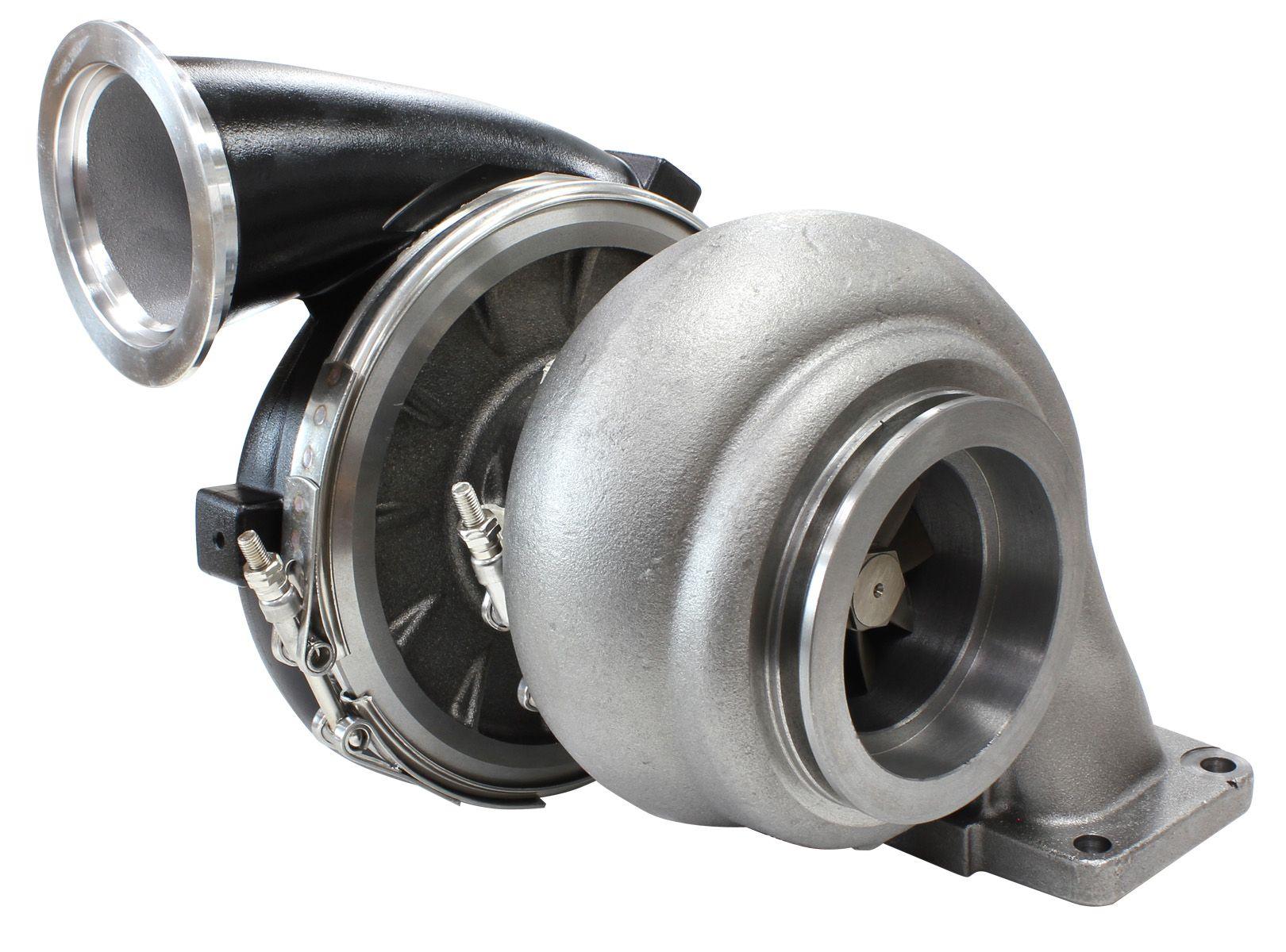 Aeroflow Performance External Wastegate, T6 Twin Entry Inlet Flange, V-Band Exhaust Flange Aeroflow BOOSTED 8077 T6 1.26 Turbocharger 1250HP, Hi Temp Black Finish AF8005-6000BLK SR