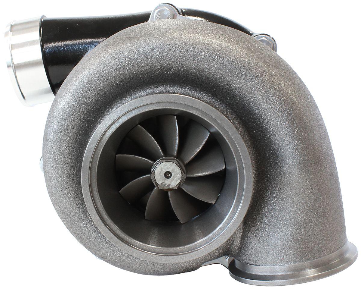 Aeroflow Performance External Wastegate, V-Band Inlet & Exhaust Flanges Aeroflow BOOSTED 6862 1.01 Turbocharger 1050HP, Hi Temp Black Finish AF8005-3073BLK SR