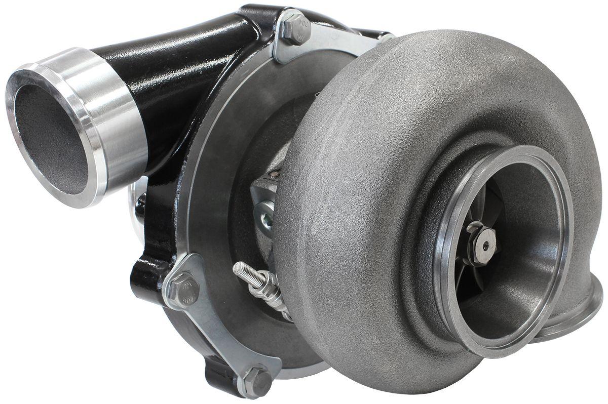 Aeroflow Performance External Wastegate, V-Band Inlet & Exhaust Flanges Aeroflow BOOSTED 6862 1.21 Turbocharger 1050HP, Hi Temp Black Finish AF8005-3074BLK SR