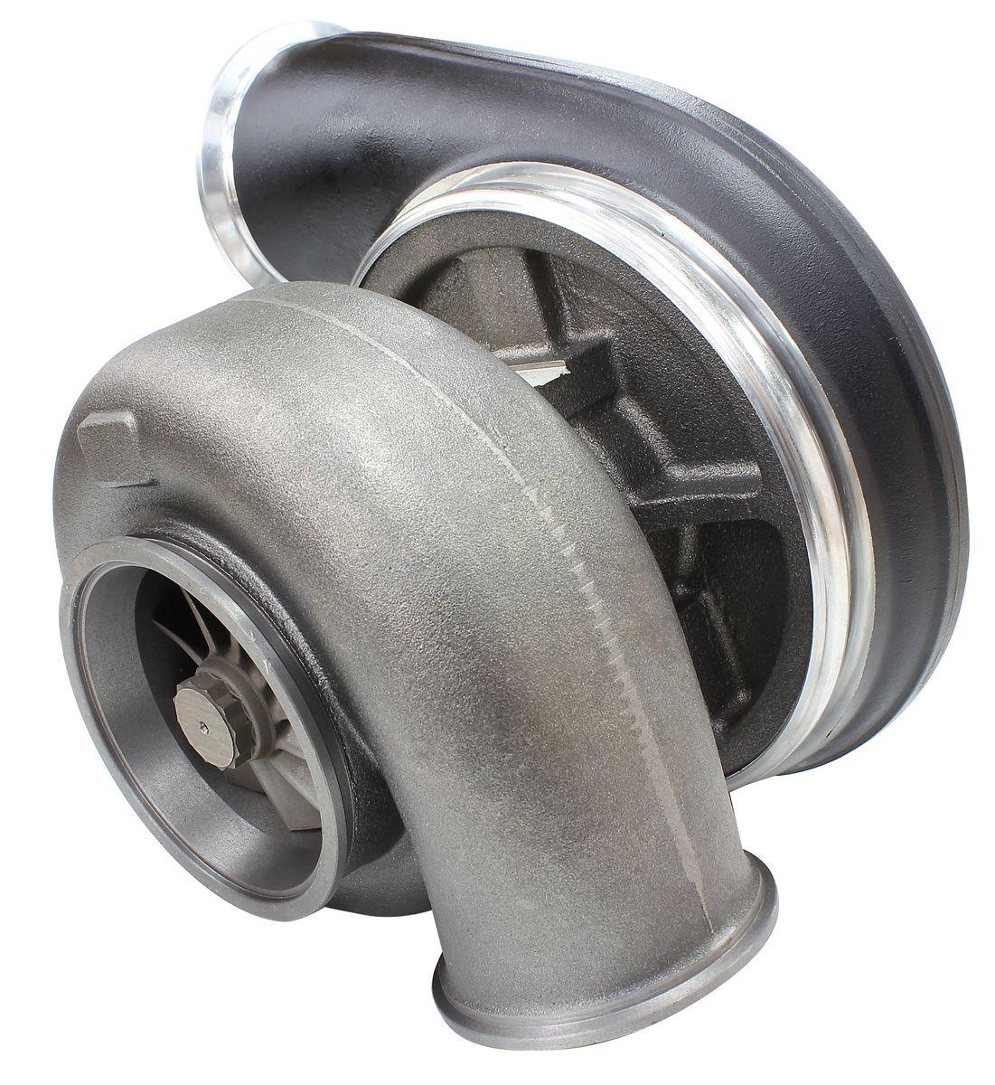 Aeroflow Performance External Wastegate, V-Band Inlet & Exhaust Flanges Aeroflow BOOSTED 7588 V-Band 1.31 Turbocharger 1500HP, Hi Temp Black Finish AF8006-6002BL SR