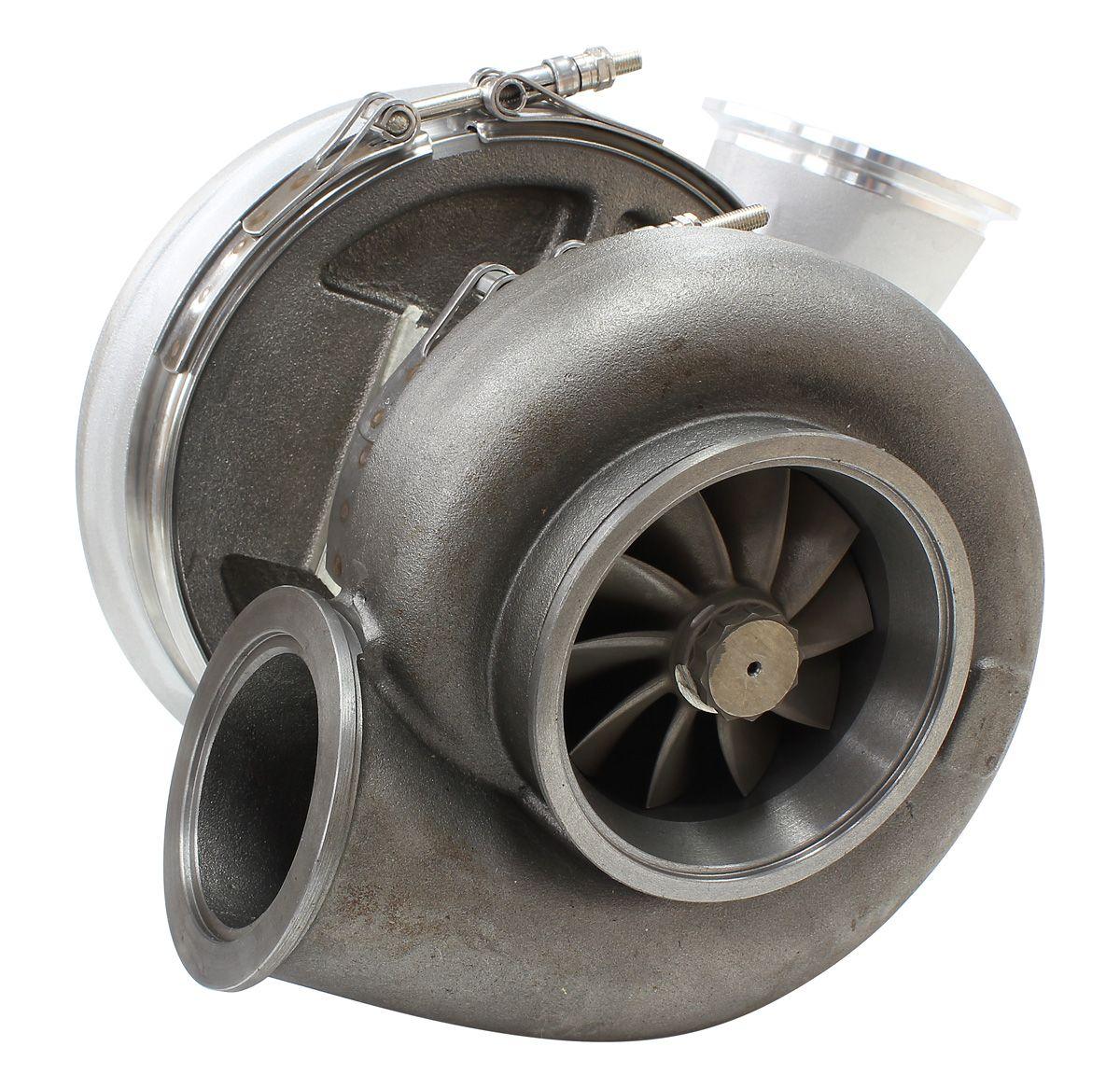 Aeroflow Performance External Wastegate, V-Band Inlet & Exhaust Flanges Aeroflow BOOSTED 7588 V-Band 1.31 Turbocharger 1500HP, Natural Cast Finish AF8006-6002 SR