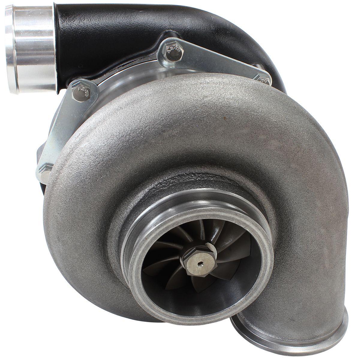 Aeroflow Performance External Wastegate, V-Band Inlet & Exhaust Flanges Aeroflow BOOSTED 7875 V-Band .96 Turbocharger 1050HP, Hi Temp Black Finish AF8005-4030BLK SR