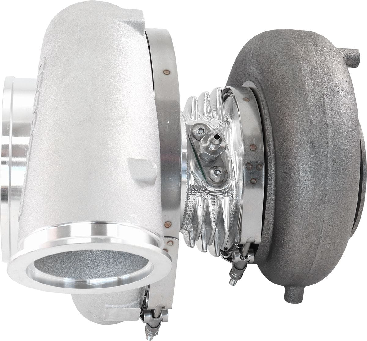Aeroflow Performance External Wastegate, V-Band Inlet & Exhaust Flanges Aeroflow BOOSTED 88102 V-Band 1.22 Turbocharger 2500HP, Natural Cast Finish AF8005-6021 SR