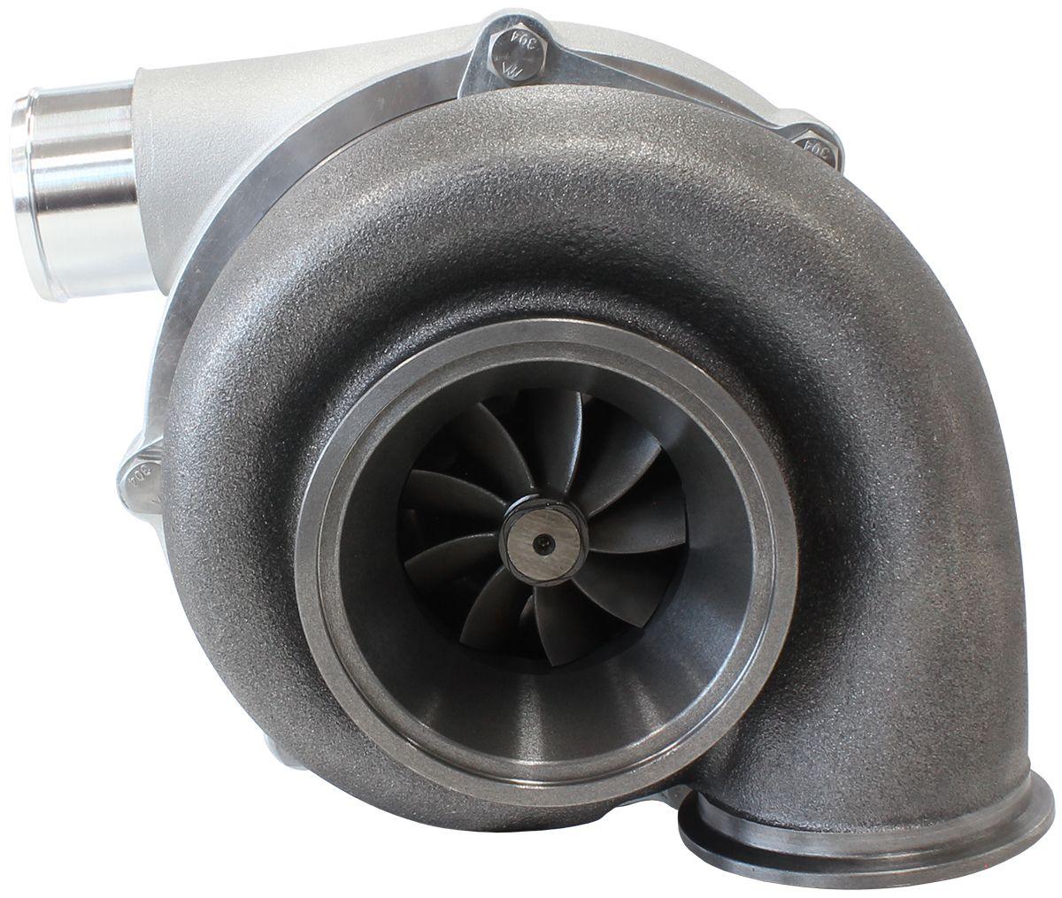Aeroflow Performance External Wastegate, V-Band Inlet & Exhaust Flanges Aeroflow BOOSTED B5855 1.01 Turbocharger 770HP, Natural Cast Finish AF8005-3049 SR