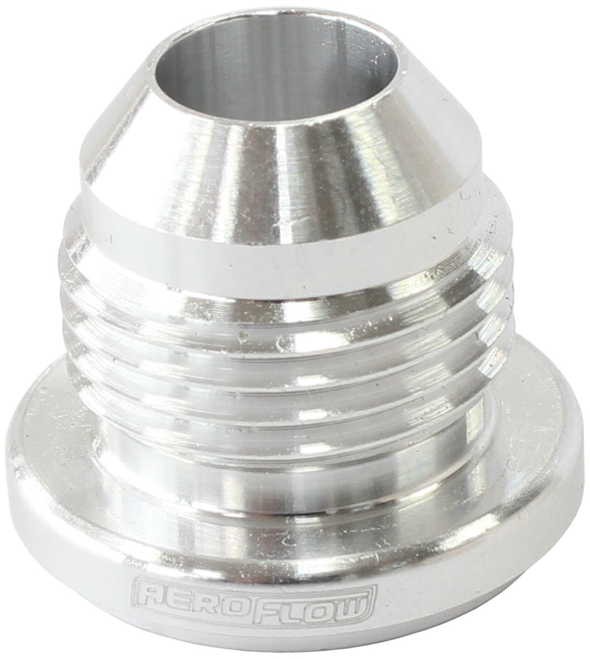 Aeroflow Performance Fabrication -10AN / Aluminium Weld-On Male AN Fitting - Steel, Aluminium, Stainless Steel SR