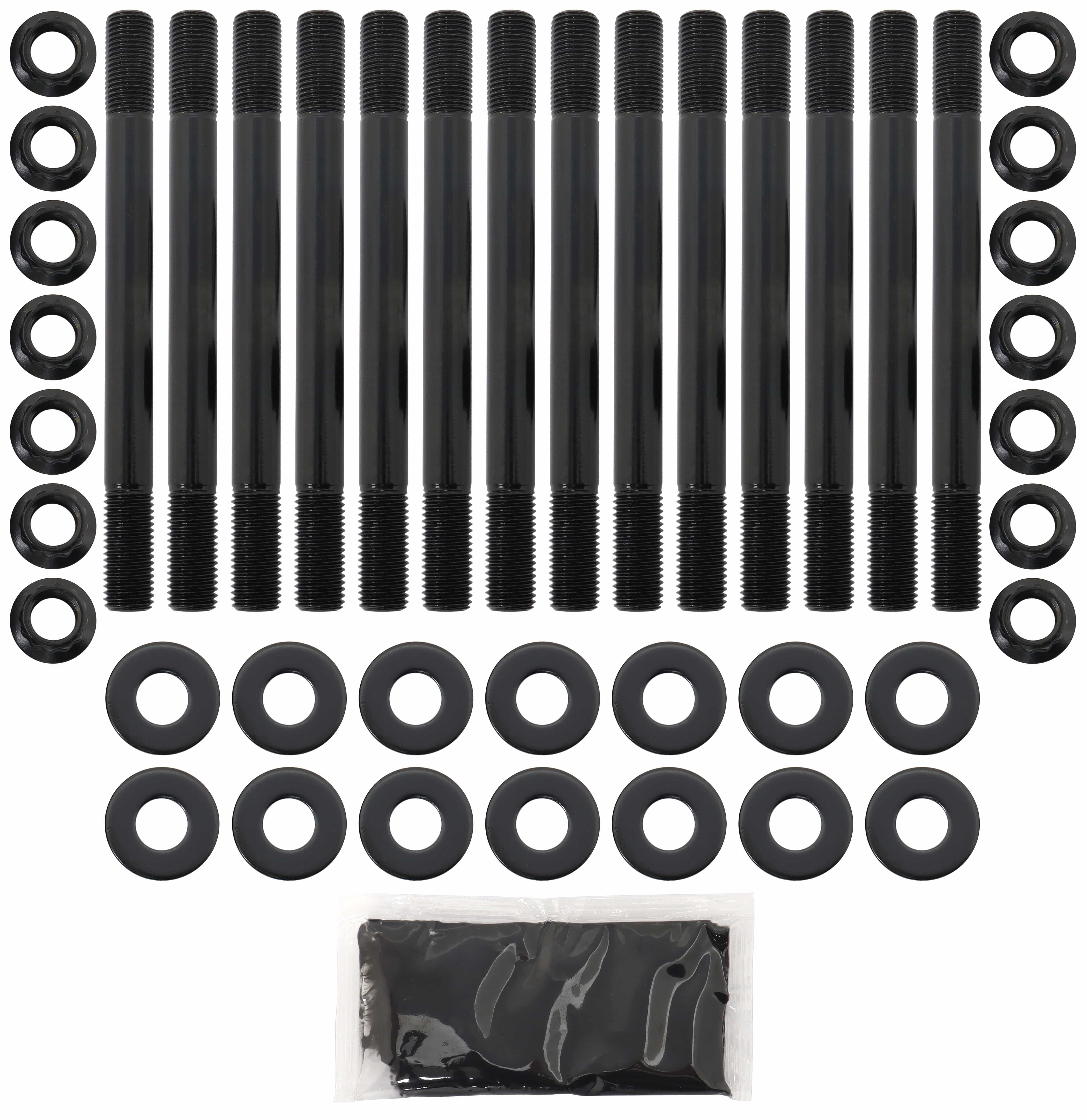 Aeroflow Performance Fabrication & Fasteners Aeroflow Ford Barra BA,BF,FG Turbo Head Stud Kit AF37-2022 SR