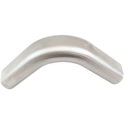 Aeroflow Performance Fabrication & Fasteners Aeroflow Stainless Steel 3" Oval Tube, 90 Degree Angle Vertical Pipe AF9409-3000 SR