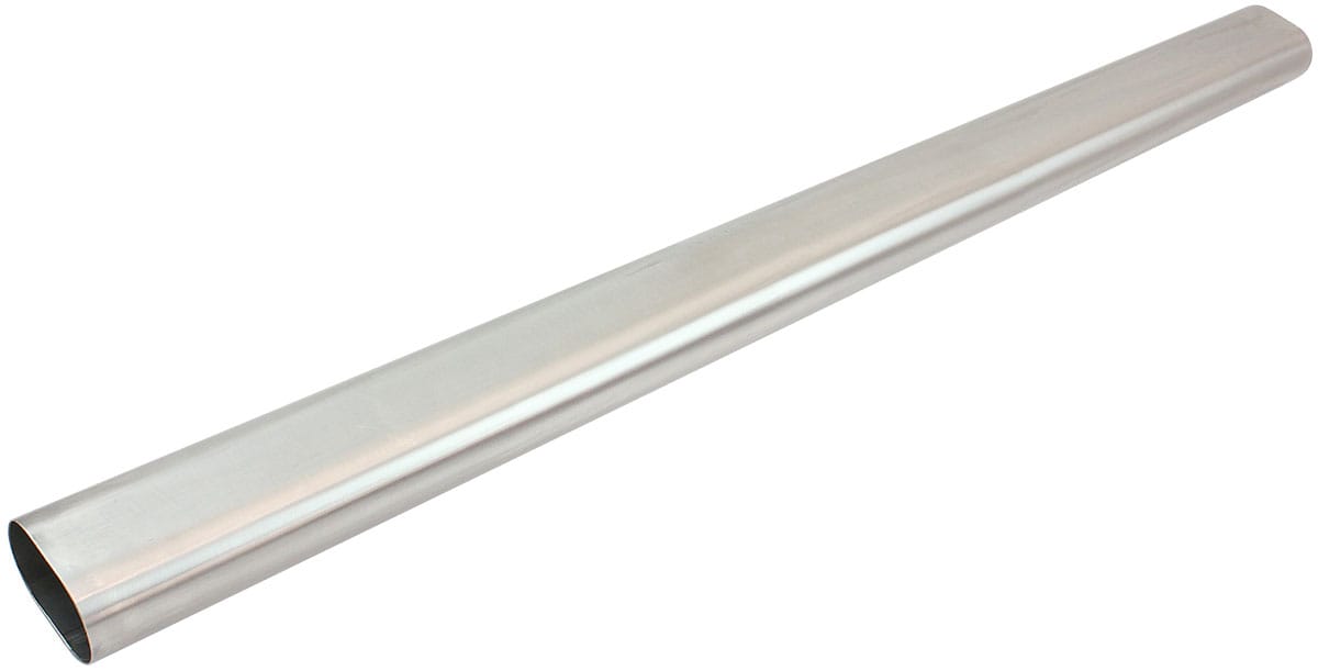 Aeroflow Performance Fabrication & Fasteners Aeroflow Stainless Steel 3" Oval Tube, Straight AF9401-3000 SR