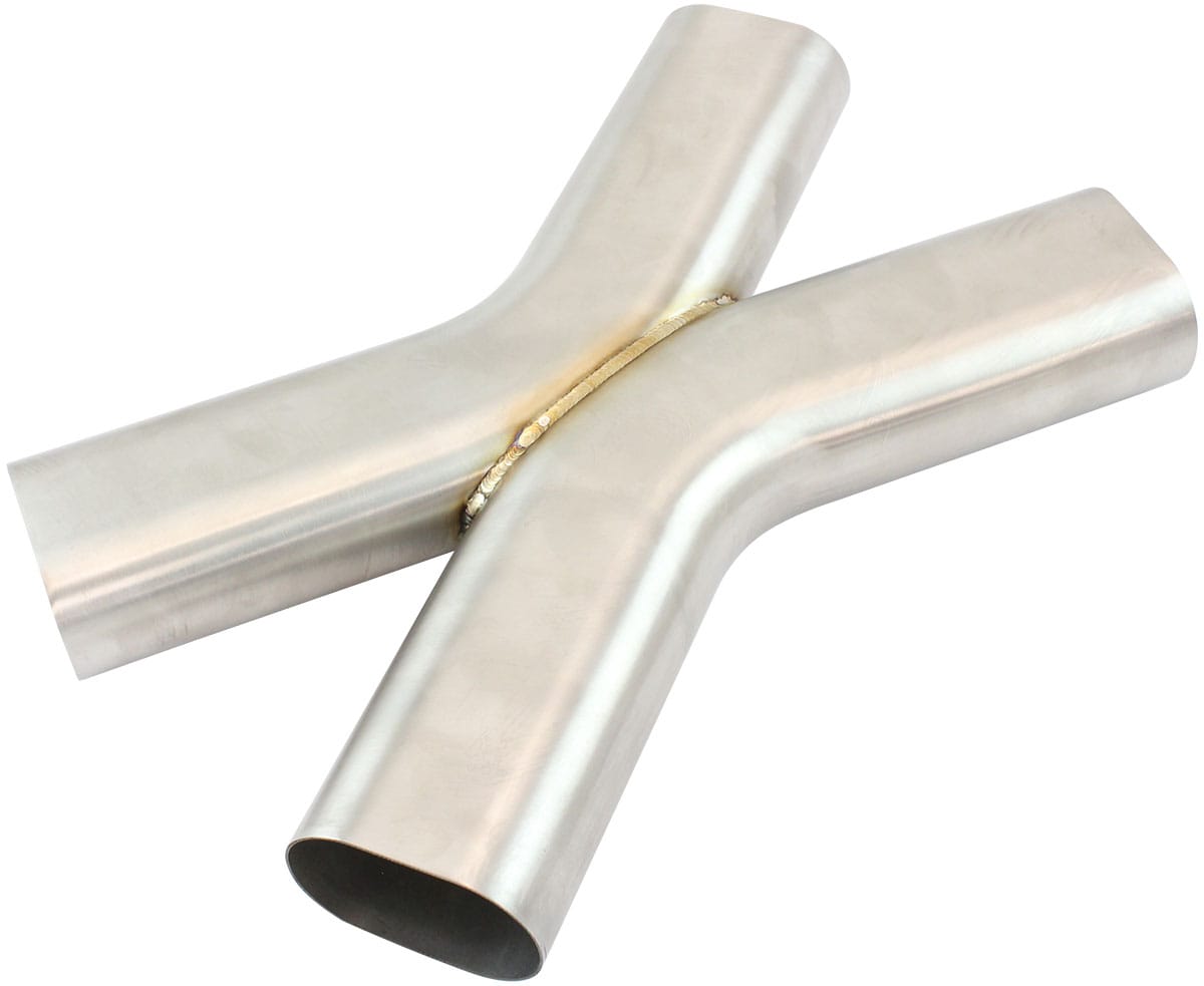 Aeroflow Performance Fabrication & Fasteners Aeroflow Stainless Steel 3" Oval Tube, X Pipe AF9408-3000 SR