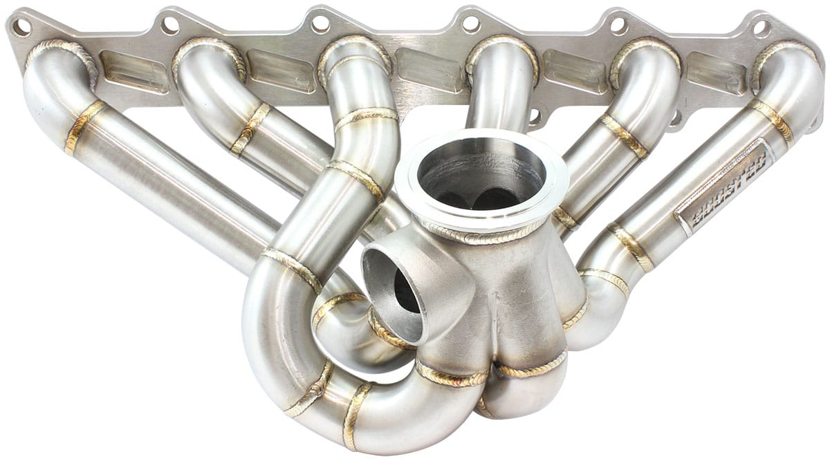 Aeroflow Performance FORD BARRA SS GT40 VBAND MANIF SR