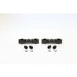 Aeroflow Performance Fuel Systems Black Subaru EJ25 Billet EFI Fuel Rails AF64-2057 SR