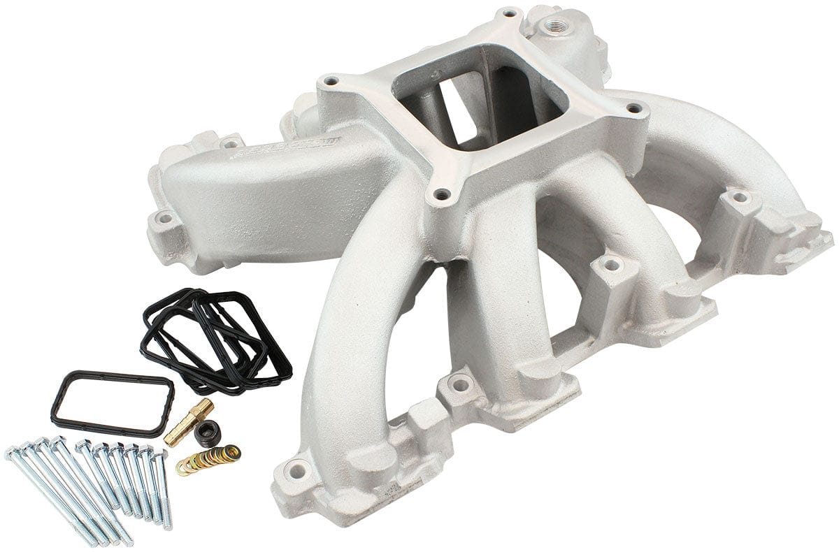 Aeroflow Performance GM LS CARBY HI RISE INTAKE SR