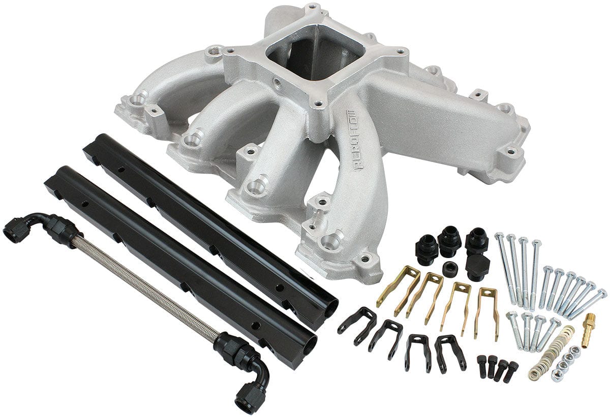 Aeroflow Performance GM LS CARBY INTAKE MANIFOLD SR