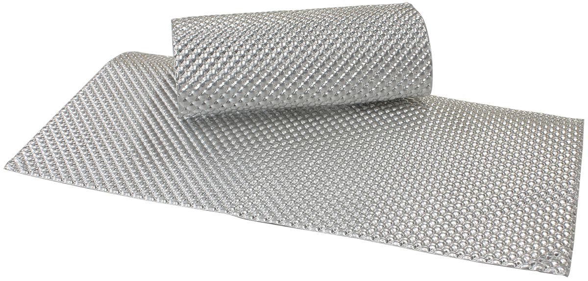 Aeroflow Performance Heat Protection 12" x 12" (304.80mm x 304.80mm) Aluminium Embossed Heat Shield SR
