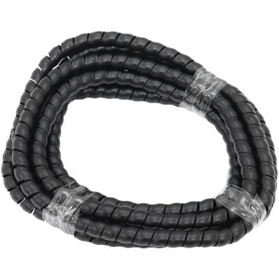 Aeroflow Performance Hose & Fittings Aeroflow 13.1mm ID Spiral Wrap Black Cover - 3.7 Meter Length AF91-9853 SR