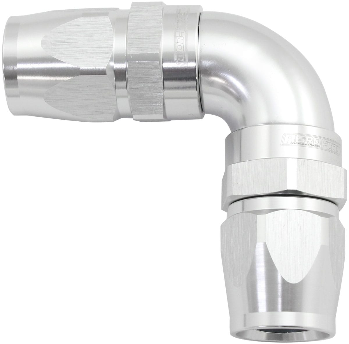 Aeroflow Performance Hose & Fittings Aeroflow 590 Series PTFE 90° Dual Hose Ends -20AN AF593-20-20DS SR