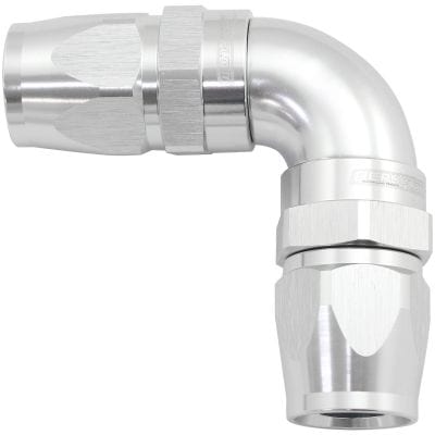 Aeroflow Performance Hose & Fittings Aeroflow 590 Series PTFE 90° Dual Hose Ends -8AN AF593-08-08DS SR