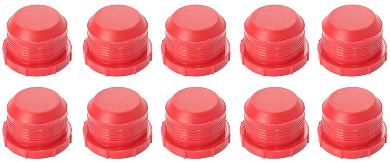 Aeroflow Performance Hose & Fittings Aeroflow Male Plastic Block Off Caps AF98-2102 SR