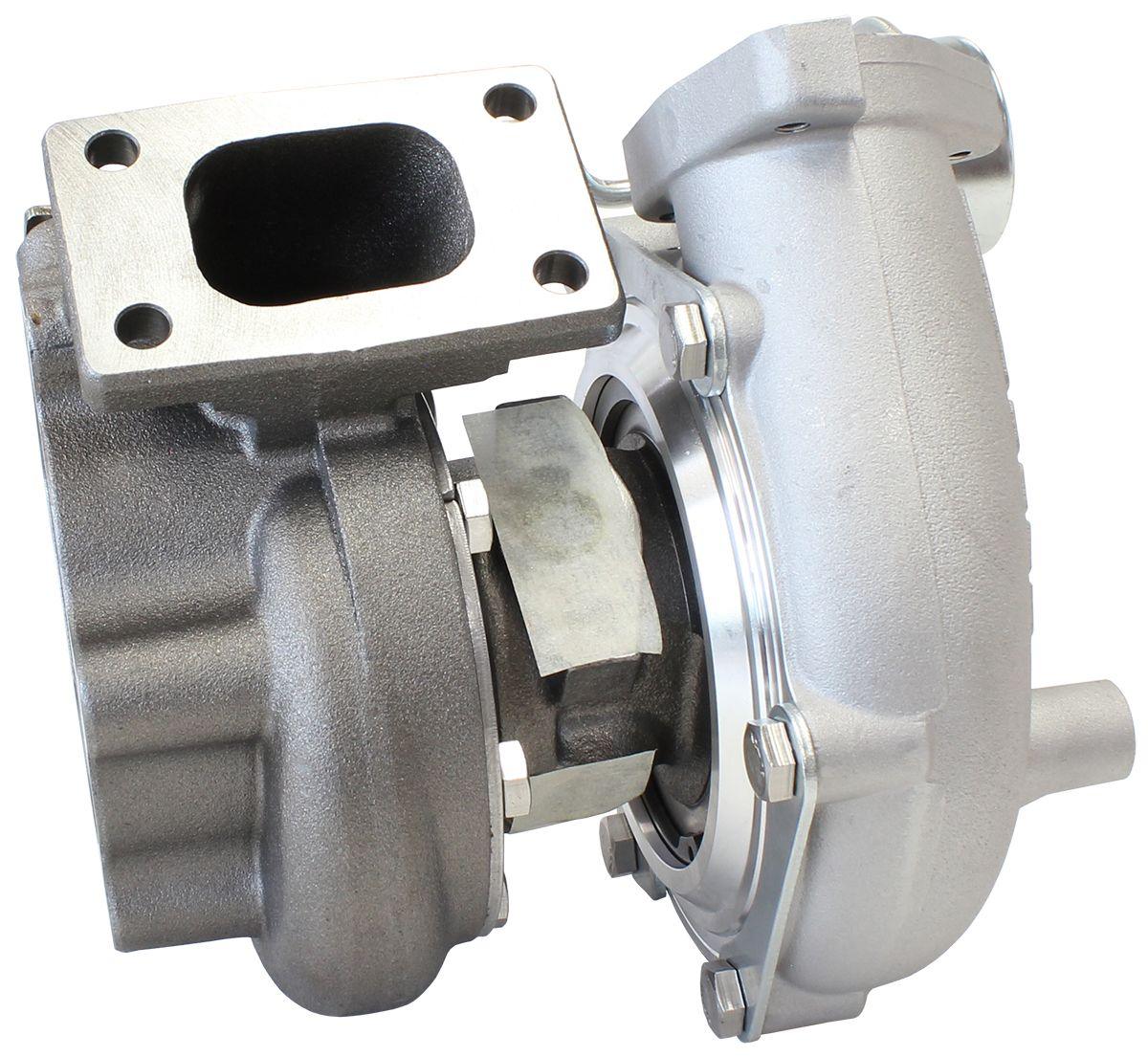 Aeroflow Performance Internal Wastegate, T25 / T28 Inlet Flange, 5-Bolt Exhaust Flange Aeroflow BOOSTED 5047 NISSAN .86 Turbocharger 550HP, Natural Cast Finish AF8005-2023 SR