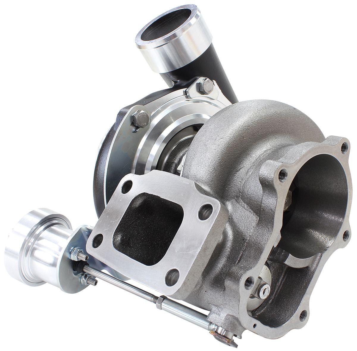 Aeroflow Performance Internal Wastegate, T3 Inlet Flange, FG XR6 5-Bolt Exhaust Flange Aeroflow BOOSTED 6662 XR6 1.06 Turbocharger 825HP, Hi Temp Black Finish AF8005-3024BLK SR