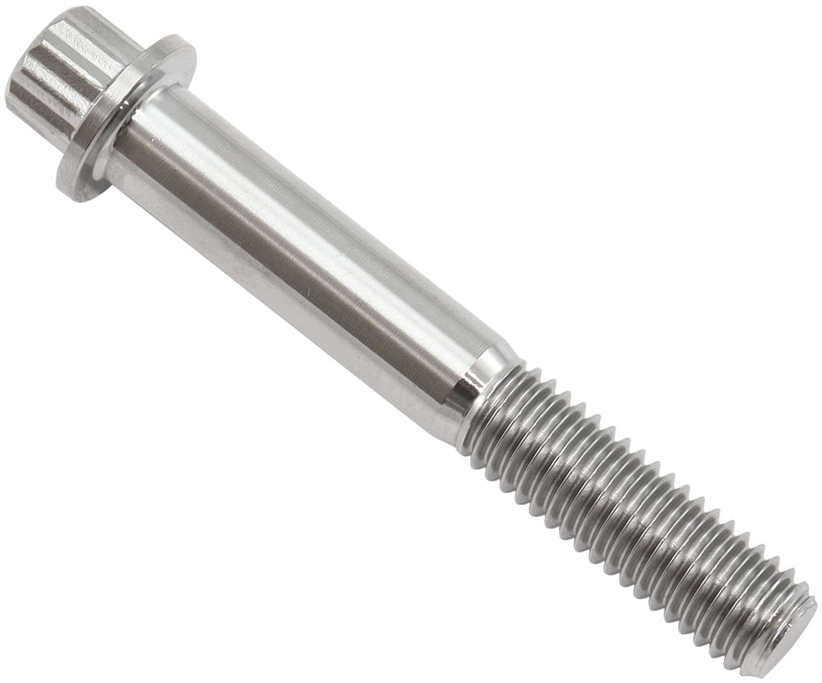 Aeroflow Performance M8x1.25 TITANIUM BOLT 55mm UHL (AF3502-2165) SR