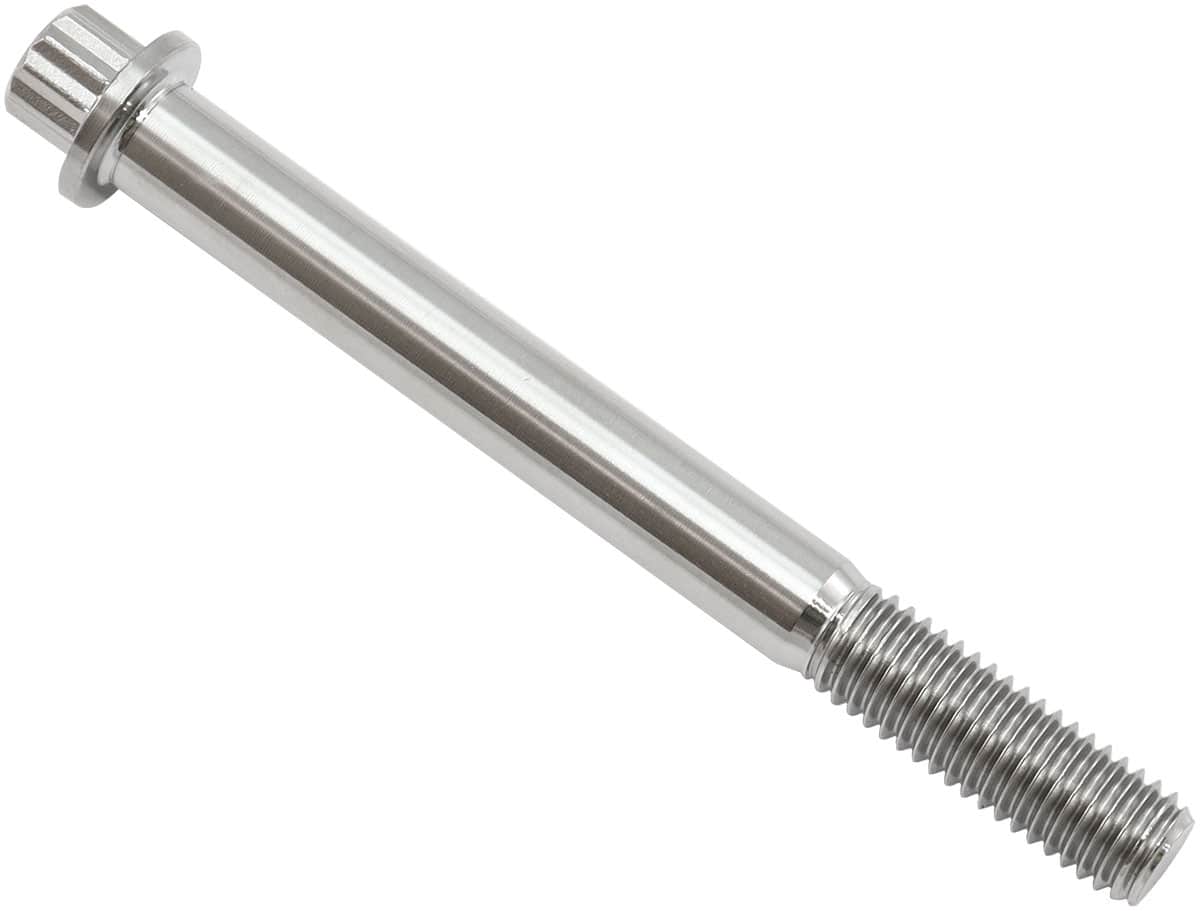 Aeroflow Performance M8x1.25 TITANIUM BOLT 80mm UHL (AF3502-3149) SR