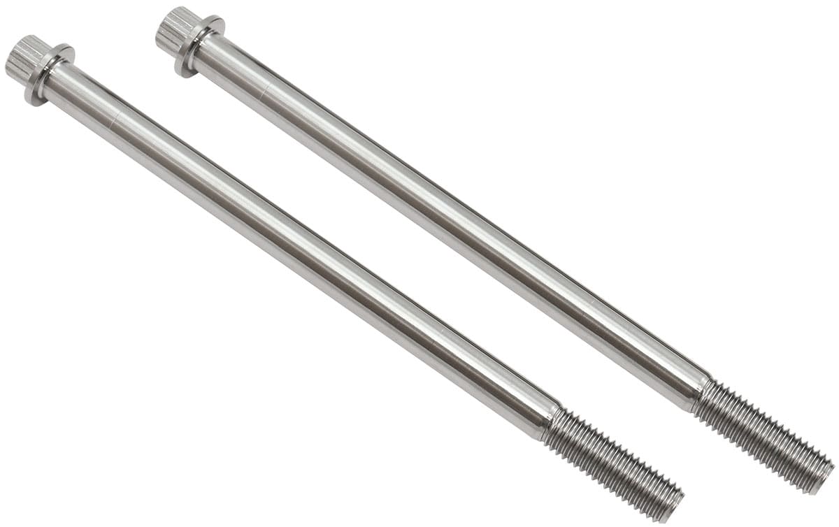 Aeroflow Performance M8x1.25 TITANIUM BOLTS 135mm (AF3502-5314) SR