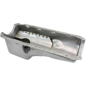 Aeroflow Big Block Chevrolet Right Hand Dipstick Standard Replacement Oil Pan, Raw Finish AF82-9294