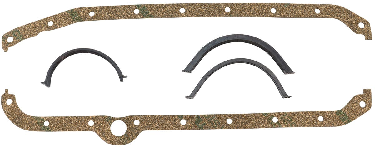 Aeroflow Performance SBC OIL PAN GASKET CORK R/H SR