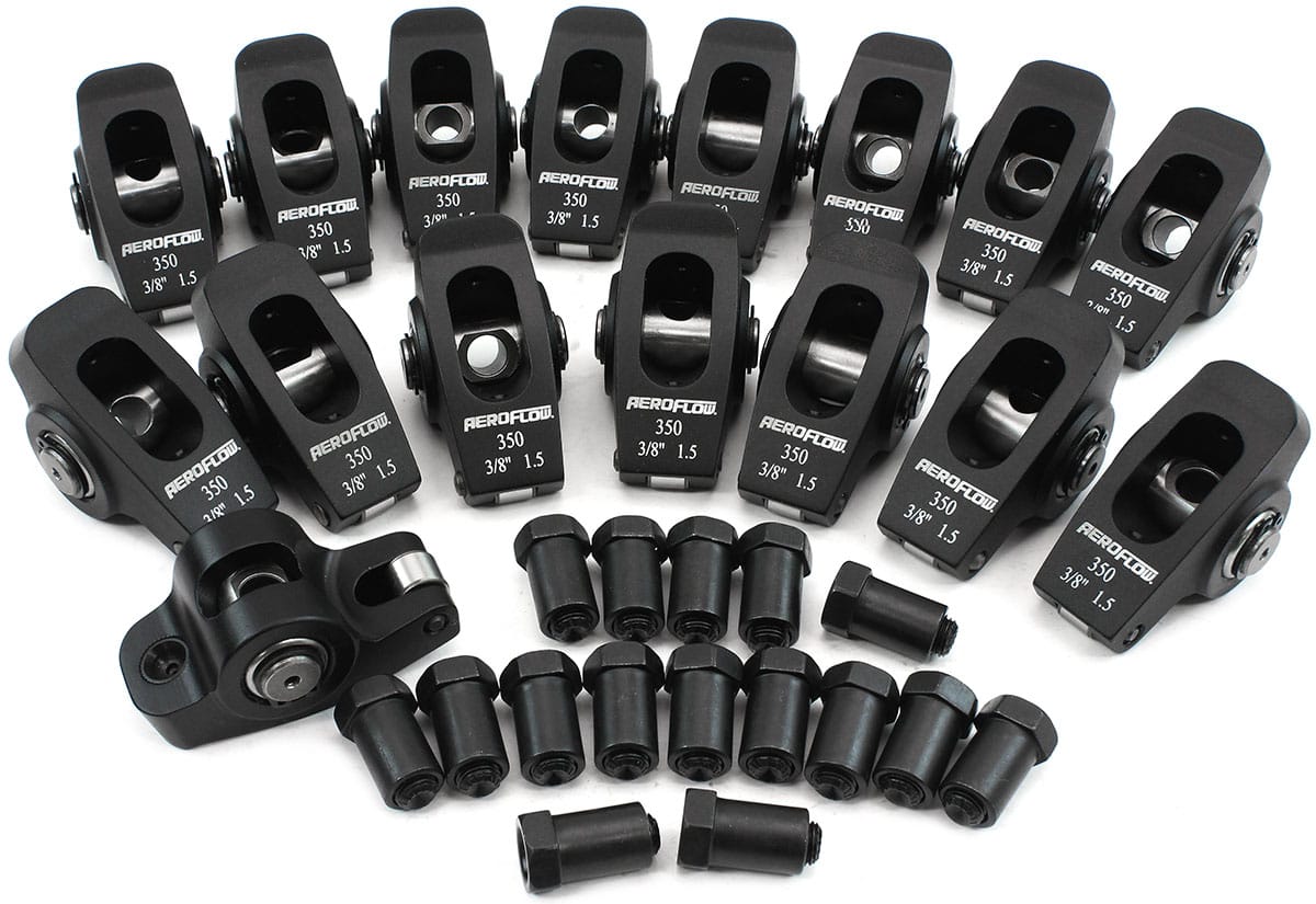 Aeroflow Performance SBC ROCKER ARMS 3/8" STUD 1.5 (AF95-1100) SR