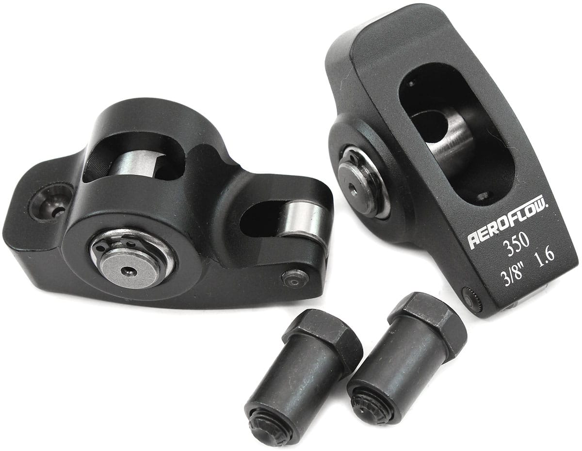 Aeroflow Performance SBC ROCKER ARMS 3/8" STUD 1.6 (AF95-1102-2) SR