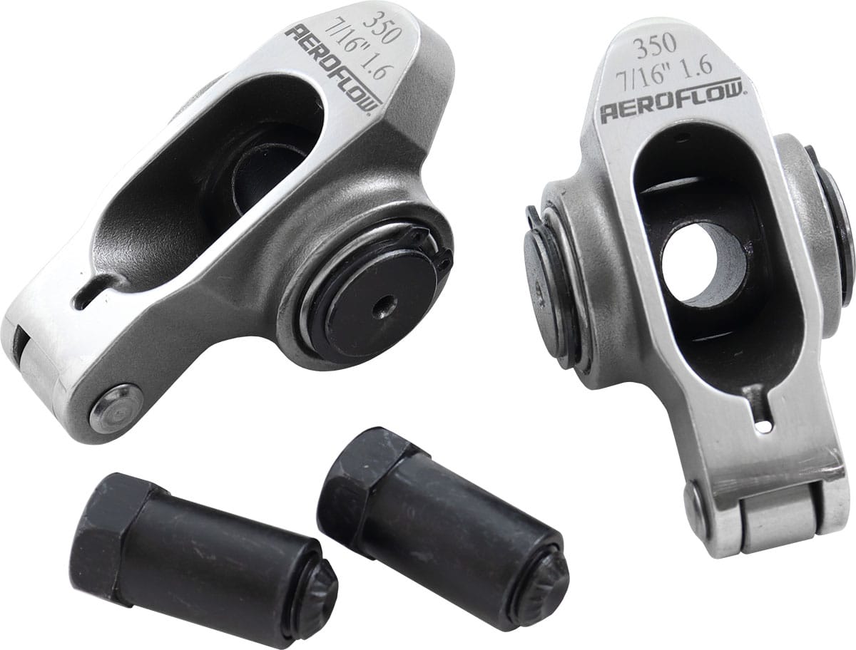 Aeroflow Performance SBC S/S ROCKER ARMS 7/16" STUD (AF95-1207-2) SR