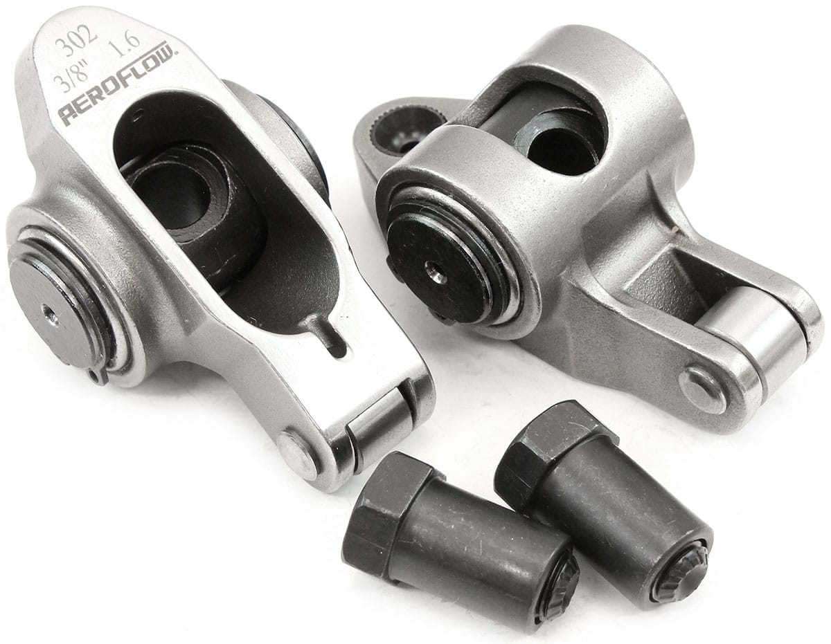 Aeroflow Performance SBF S/S ROCKER ARMS 3/8" STUD (AF95-1220-2) SR
