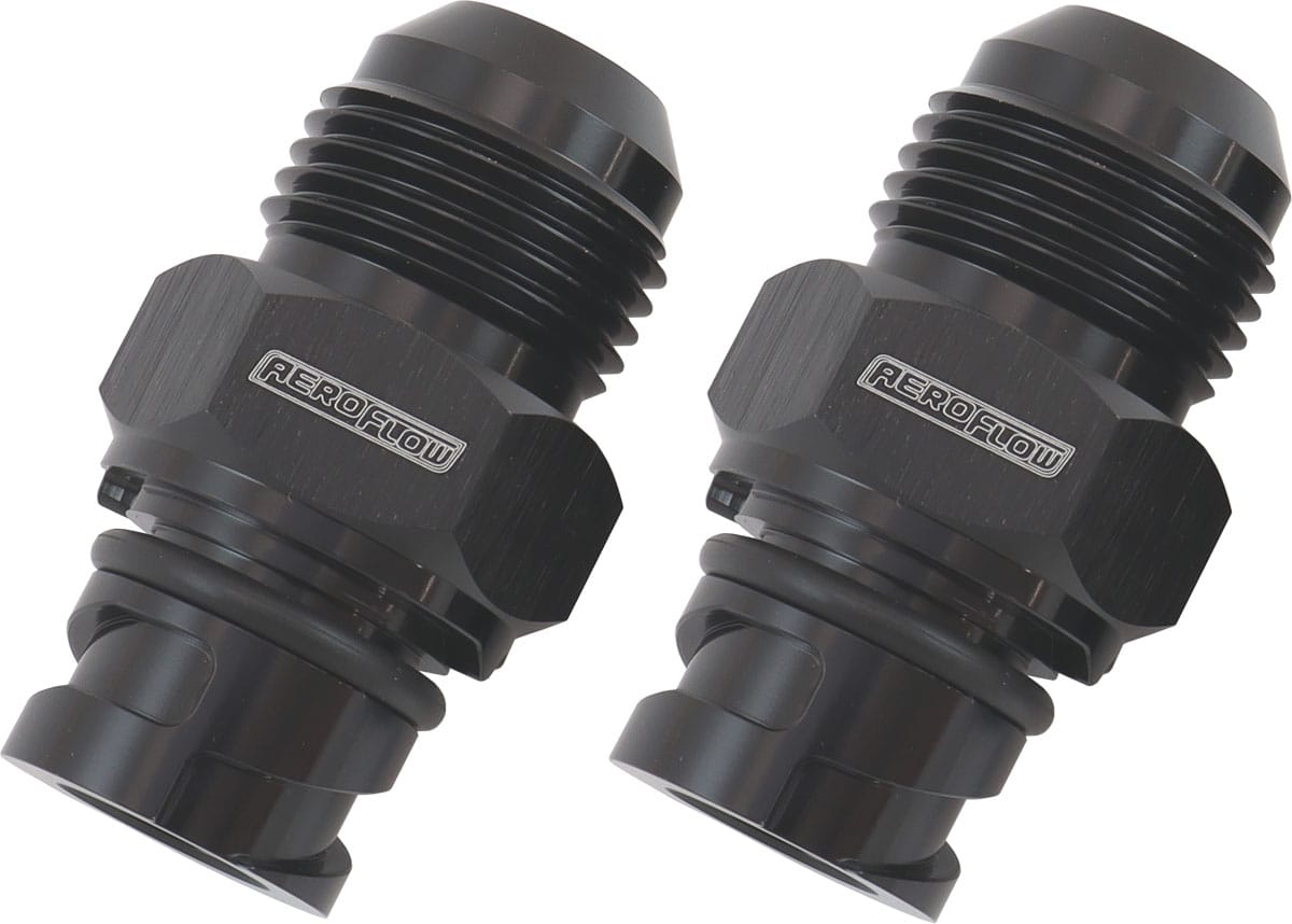Aeroflow Performance SCREW IN COVER BREATHER ADAPTE AF708-10-09BLK SR