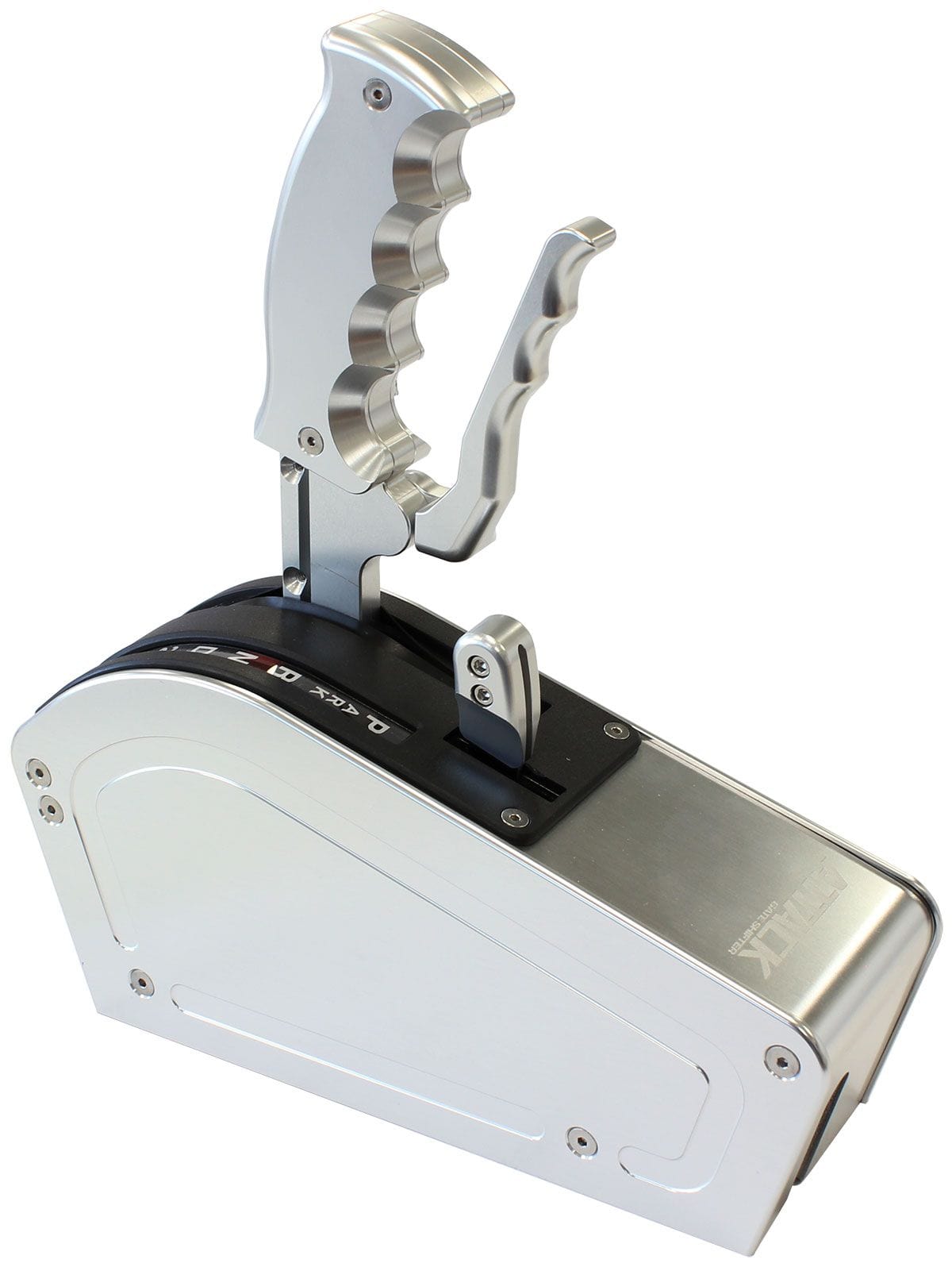 Aeroflow Performance Silver Finish Aeroflow Bang Shift ATTACK 3 Speed Reverse Pattern Gate Shifter AF72-9022 SR