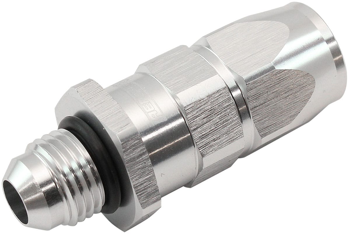 Aeroflow Performance Silver MALE -6AN to -6AN TEFLON HOSE SR