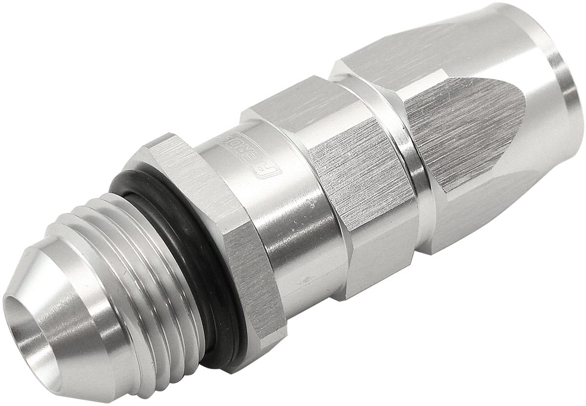 Aeroflow Performance Silver MALE -8AN to -6AN TEFLON HOSE SR