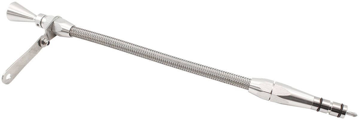 Aeroflow Performance Silver SUBARU EJ ENGINE DIPSTICK SR